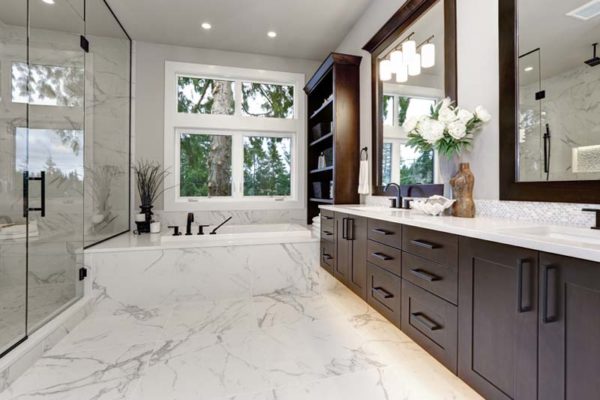 Modern Finished Bathroom
